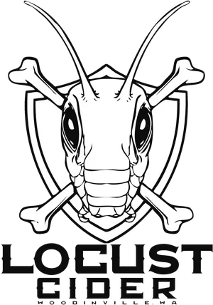 Locust Cider Logo PNG Image