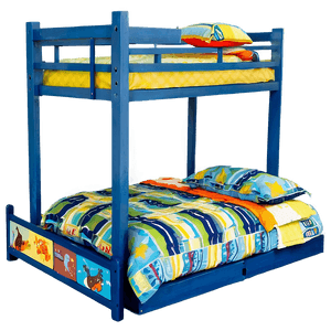 Loft Bunk Bed PNG pms PNG