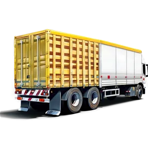 Logistic Truck Art Png 06272024 PNG Image