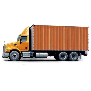 Logistic Truck Art Png Iwg PNG Image