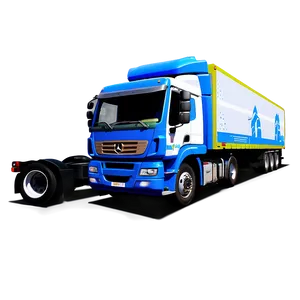 Logistic Truck Art Png Ugc98 PNG Image