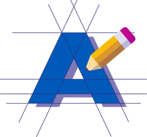 Logo Design Blueprint PNG Image