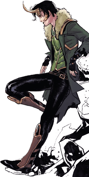Loki Black Nails In Comics, HD Png Download PNG image with transparent background