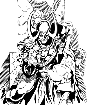 Loki By Puciek On - Marvel Loki Black And White Art, HD Png Download PNG image with transparent background
