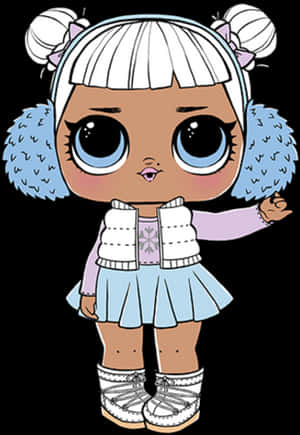 Chill Out Club Snow Angel - Lol Dolls Snow Angel, HD Png Download PNG
