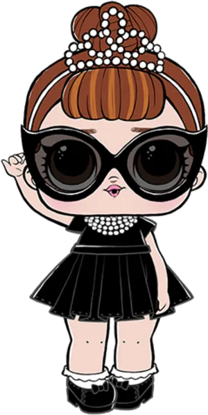 Lol Surprise Doll Chic Style PNG Image