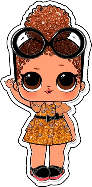 Lol Surprise Doll With Sunglasses PNG Image