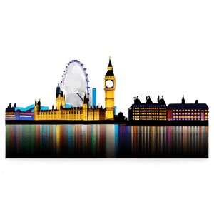London City Night Lights PNG 06232024 PNG image with transparent background