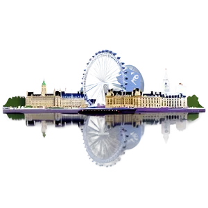 London Eye Ferris Wheel Png Wqy99 PNG Image