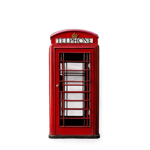London Red Telephone Box PNG rdk26 PNG with transparent background