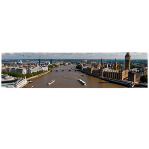 London Thames River View PNG lfj PNG with transparent background