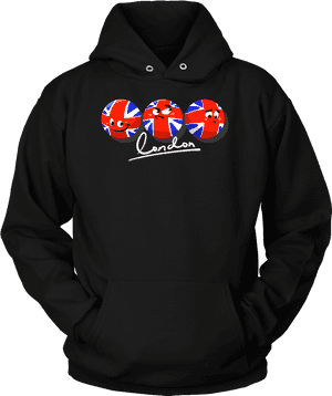 Great Britain British Flag London Funny Emoji Hoodie - Juice Wrld 999 Hoodie, HD Png Download PNG with transparent background
