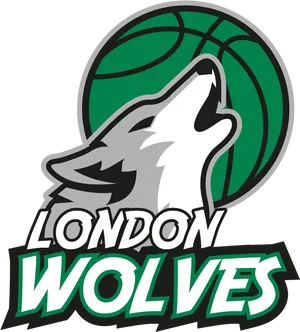 London Wolves Basketball Logo PNG Image