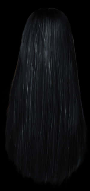Black Hair Wig Brush Brown Hair Long Hair - Long Straight Hair Png, Transparent Png PNG with transparent background