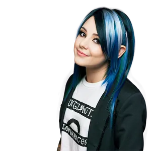 Long Emo Hairstyle Png 77 PNG Image