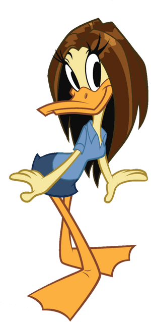 Looney Tunes Daffy Duck Face - Looney Tunes Tina, HD Png Download PNG image with transparent background