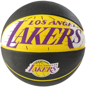 Los Angeles Lakers Basketball Logo PNG Image