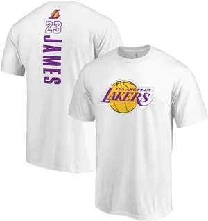 Los Angeles Lakers Jersey T Shirt PNG Image