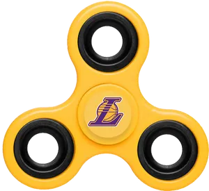 Los Angeles Lakers Logo Fidget Spinner PNG Image