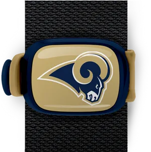 Los Angeles Rams Smartwatch Band PNG Image