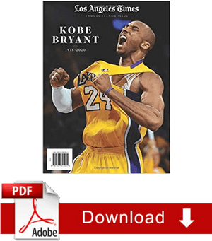 Los Angeles Times Kobe Magazine, HD Png Download PNG image with transparent background