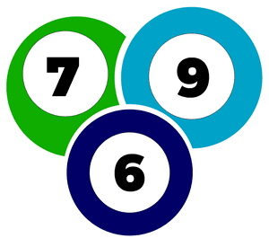 Lottery Balls Numbers796 PNG image with transparent background