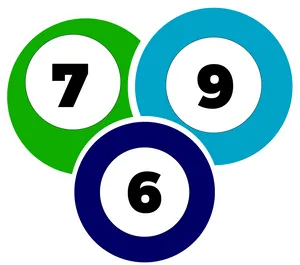 Lottery Balls Numbers796 PNG Image