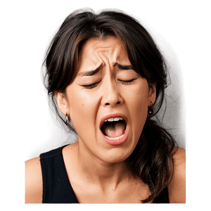Loud Crying PNG smd PNG image with transparent background