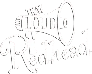 Loud Redhead Megaphone Graphic PNG Image