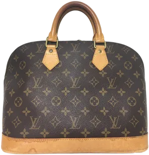 Louis Vuitton Monogram Canvas Bag PNG Image