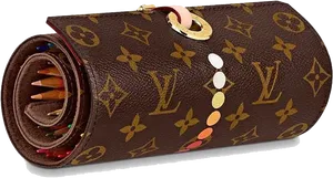 Louis Vuitton Monogram Pencil Case PNG Image