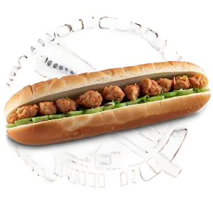 Louisiana Po'boy Sandwich Png 55 PNG Image