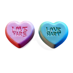 Love Candy Hearts Png 06212024 PNG Image