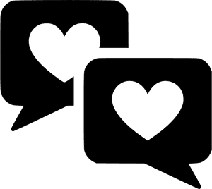 Couple Chat Message Relationship - Relationship Icon Png, Transparent Png PNG image with transparent background