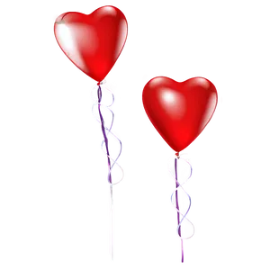 Love Heart Balloon Png Icj97 PNG Image