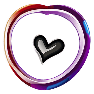 Love Heart Drawing PNG bst94 PNG