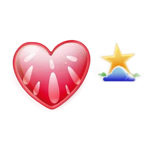 Love Heart Emoji Png Ldk PNG Image