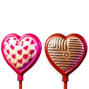 Love Heart Lollipop Png 06292024 PNG Image