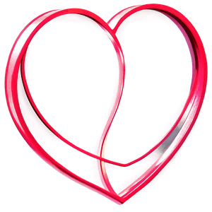 Love Heart Outline PNG 05252024 PNG