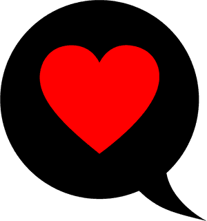 Love Chat Icon - Love Chat Png, Transparent Png PNG