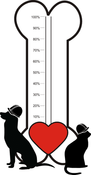 Index Of Images Scarfpawsitivebuil - Paw Print Thermometer, HD Png Download PNG with transparent background