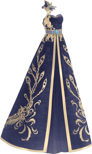 Love Nikki-dress Up Queen Wiki - Love Nikki Blue Phoenix Tune, HD Png Download PNG image with transparent background