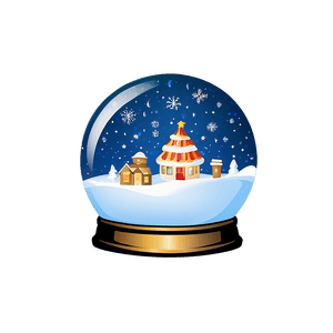 Love You Snow Globe PNG awf PNG image with transparent background