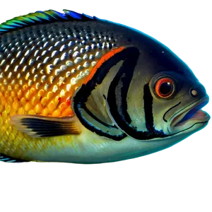 Lovely Fish Character Png Oae PNG Image