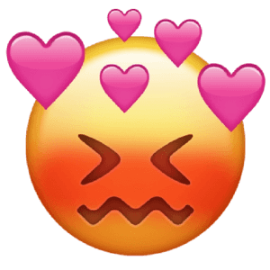 Heart Expression Emoji Transparent PNG PNG image with transparent background