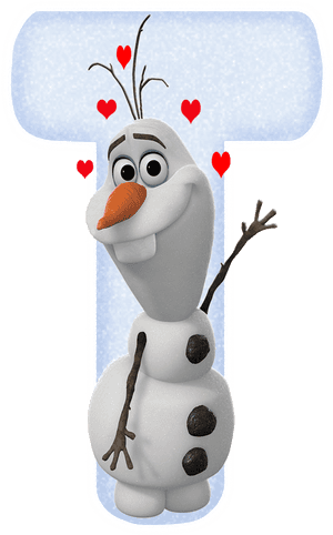 Transparent Frozen Olaf Png - Amoroso Alfabeto Con Olaf, Png Download PNG image with transparent background