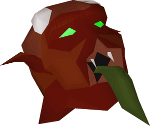 Transparent Demon Head Png - Old Runescape Demon, Png Download PNG with transparent background