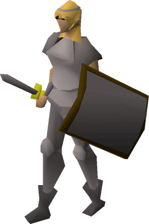 Warrior Women Osrs - Oldschool Runescape Female, HD Png Download PNG with transparent background