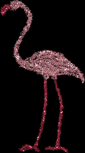 Lucy & I Spent The Afternoon 'glittering - Glitter Flamingo, HD Png Download PNG image with transparent background