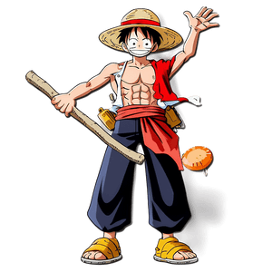 Luffy and Straw Hat Crew PNG bvk34 PNG image with transparent background